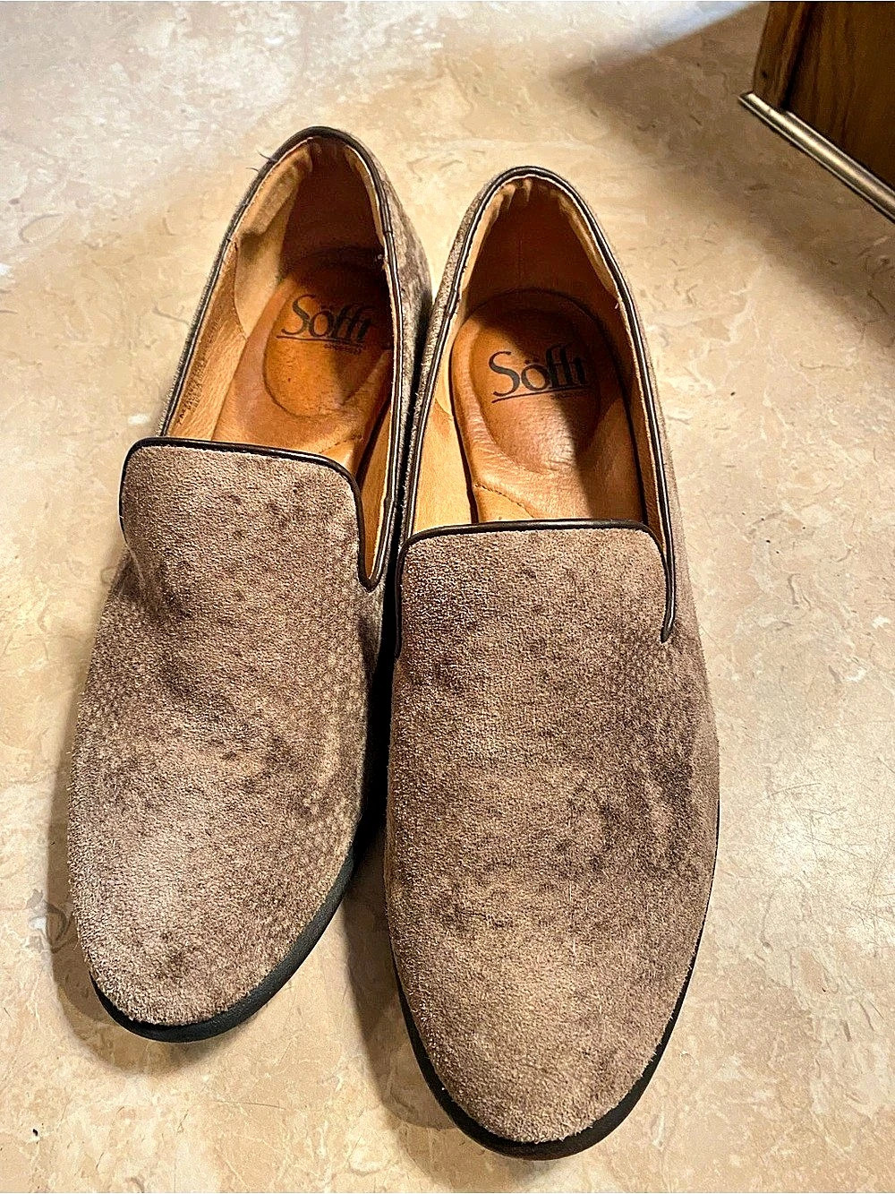 Sofft Napoli Loafer Brown Suede Loafers